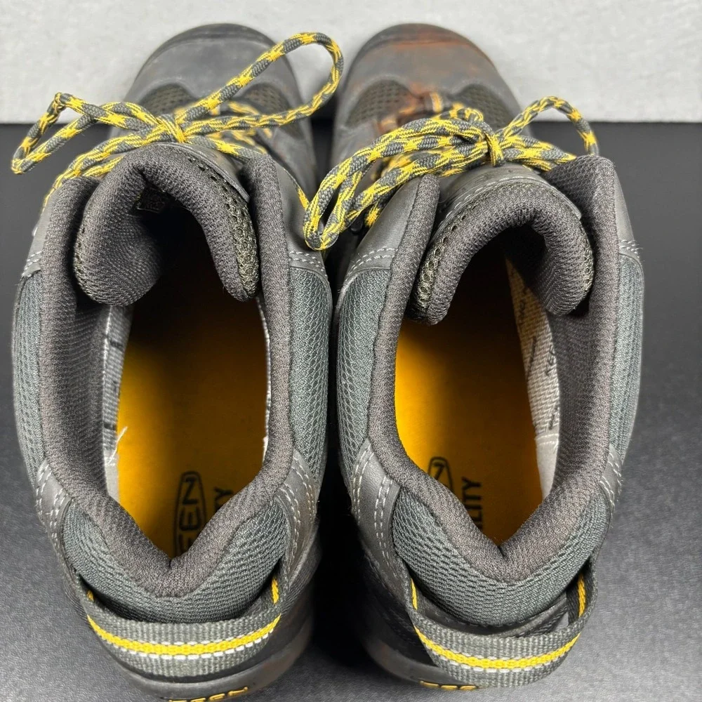 KEEN Lansing‎ Mid Waterproof Steel Toe Hiking Work Boots Men's Size 15D Outdoor